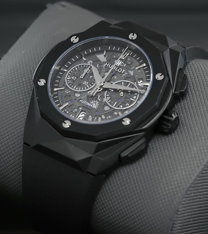 Hublot Classic Fusion Aerofusion Chronograph Orlinski Black Magic Watch 1767649643 10eef830