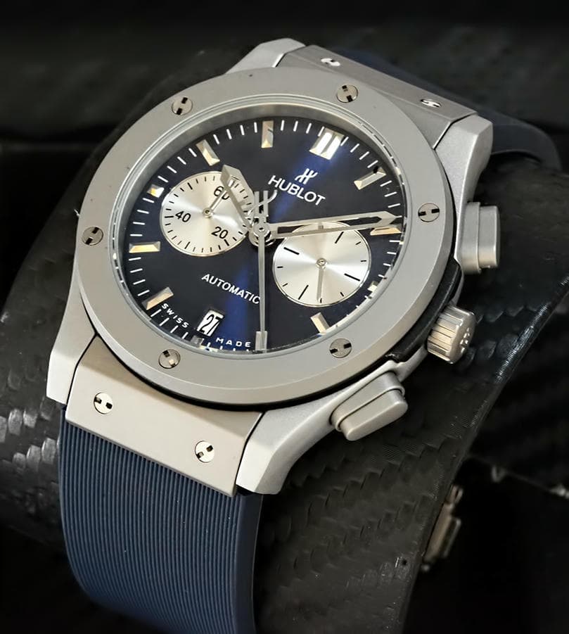 Hublot Classic Fusion Blue Dial Watch 1767649648 E789e891