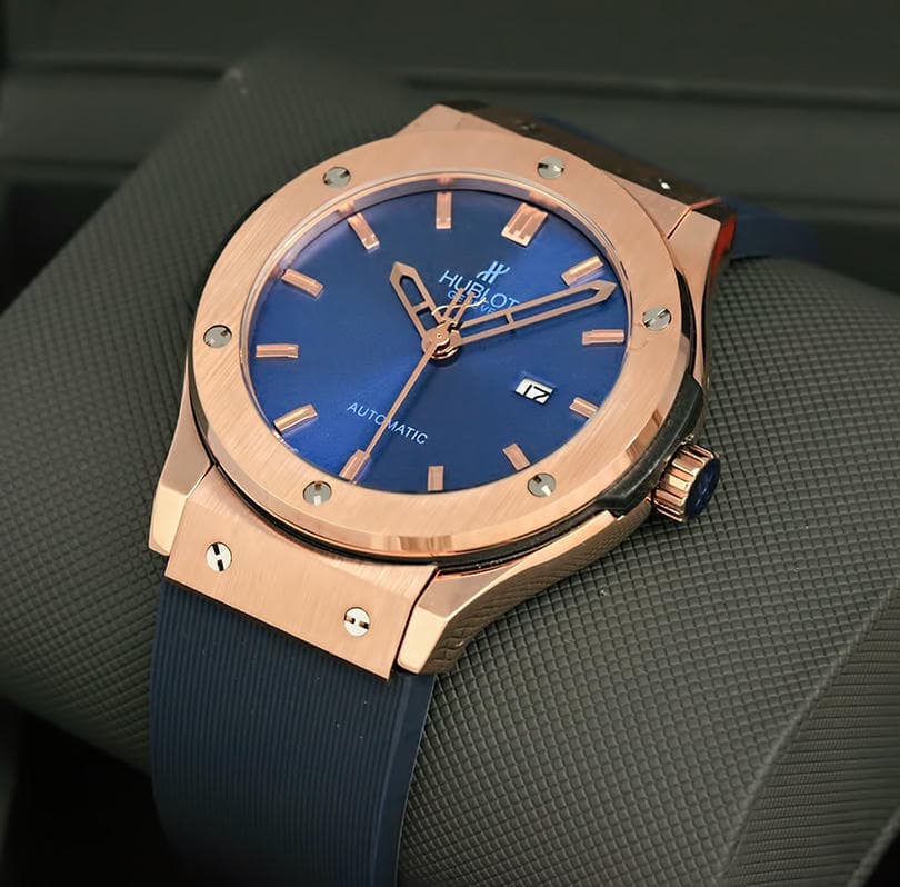 Hublot Classic Fusion Blue Sunray Dial Men S Watch 1767649649 7b6414c2