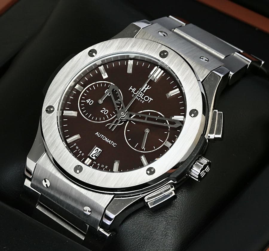 Hublot Classic Fusion Brown Dial Watch 1767649650 53bcc38e
