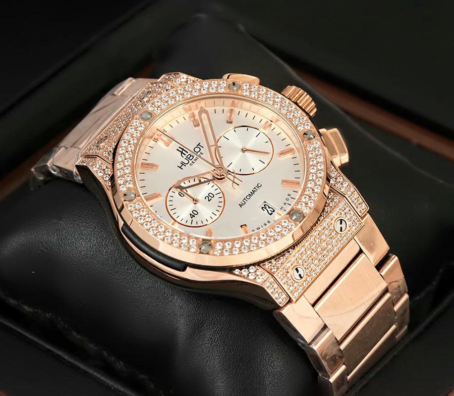 Hublot Classic Fusion Chronograph White Dial Diamond Watches Price In Pakistan 1767649655 4ecf3a57