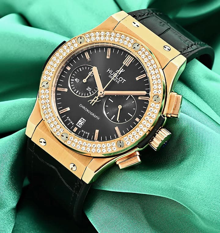 Hublot Classic Fusion Diamond Bezel Watch 1 1767649656 Baf12419