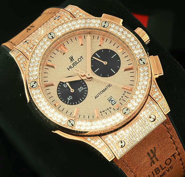 Hublot Classic Fusion Frosted Dial Diamond Watch09 1767649657 3de846a1