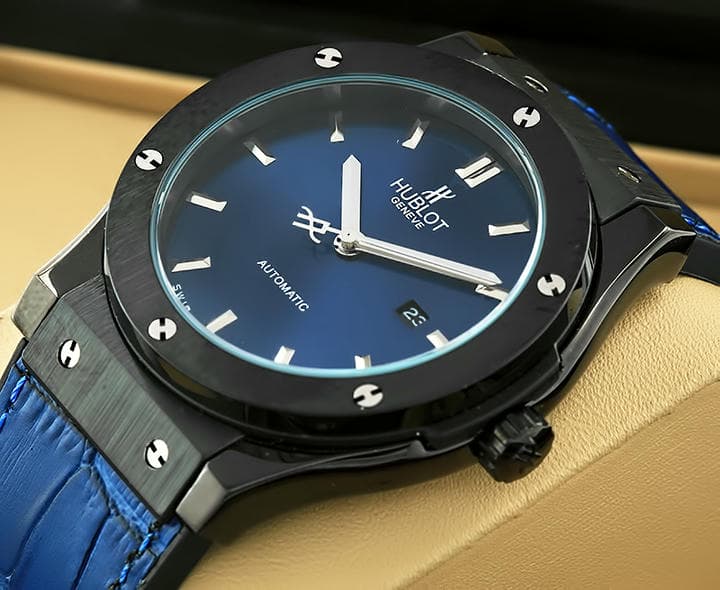 Hublot Classic Fusion Sunray Blue Dial Watch408