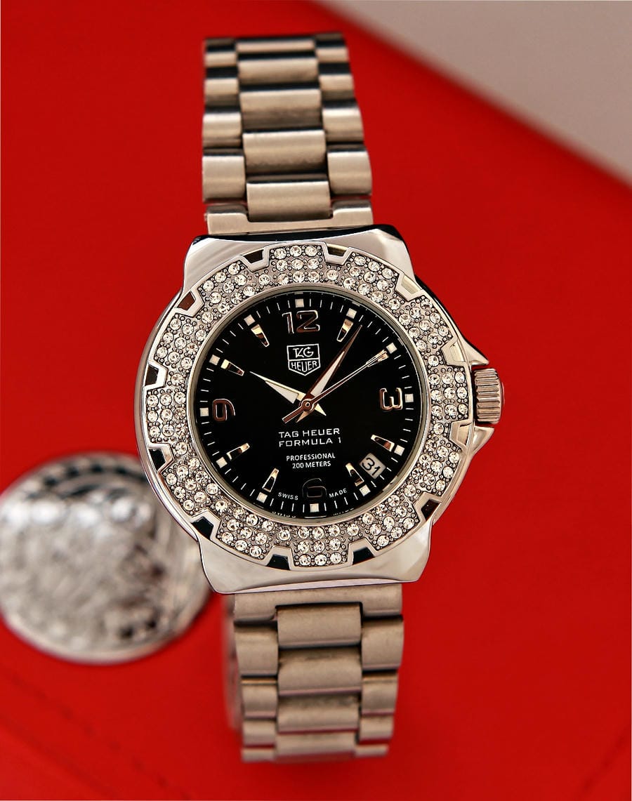 Tag Heuer Formula 1 Glamour Diamonds Ladies Authentic Watch Price Compact 1767649682 5a5557f3