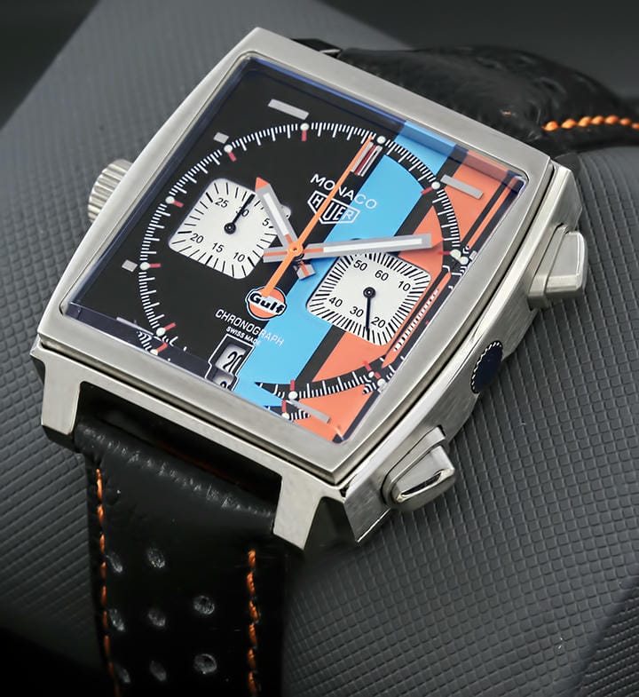 Tag Heuer Monaco Gulf Special Edition Watch Compact 1767649685 B4cbf44d