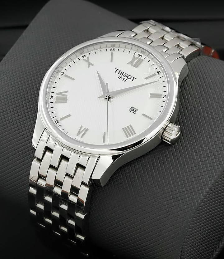Tissot 1853 Classic White Dial Watch Compressed 2