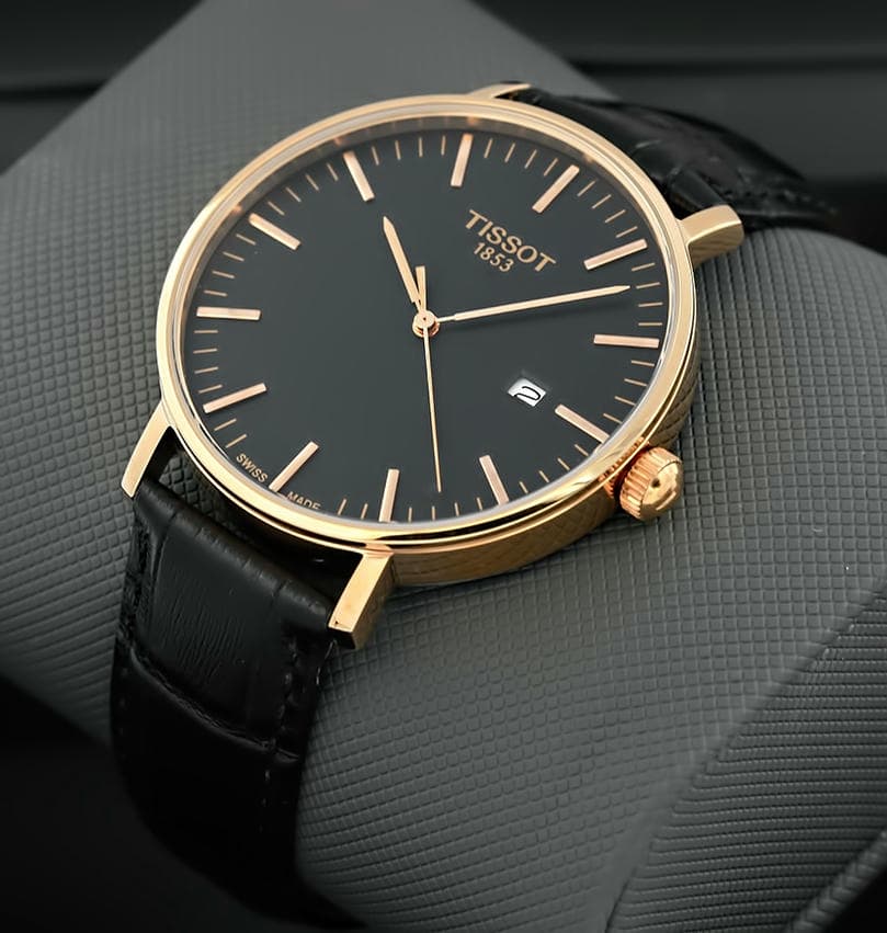 Tissot Big Everytime Quartz Black Dial Watch 1767649710 881d60a7