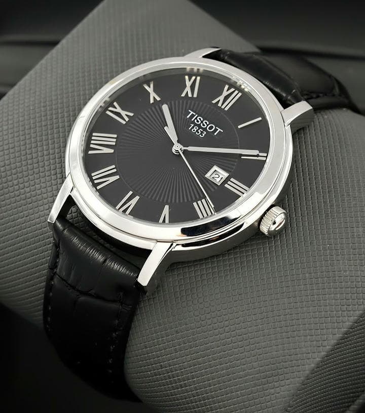 Tissot Black Dial Mens Watch Compressed 1767649710 36649175