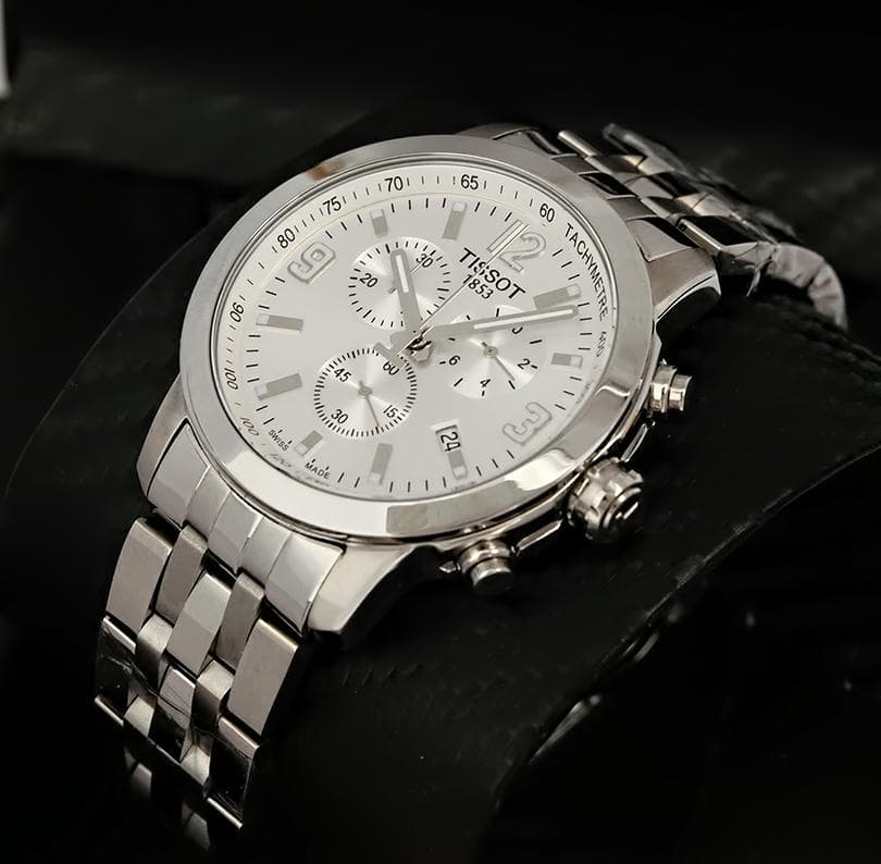 Tissot Chrono White Dial Watch 1767649716 3b6e5723