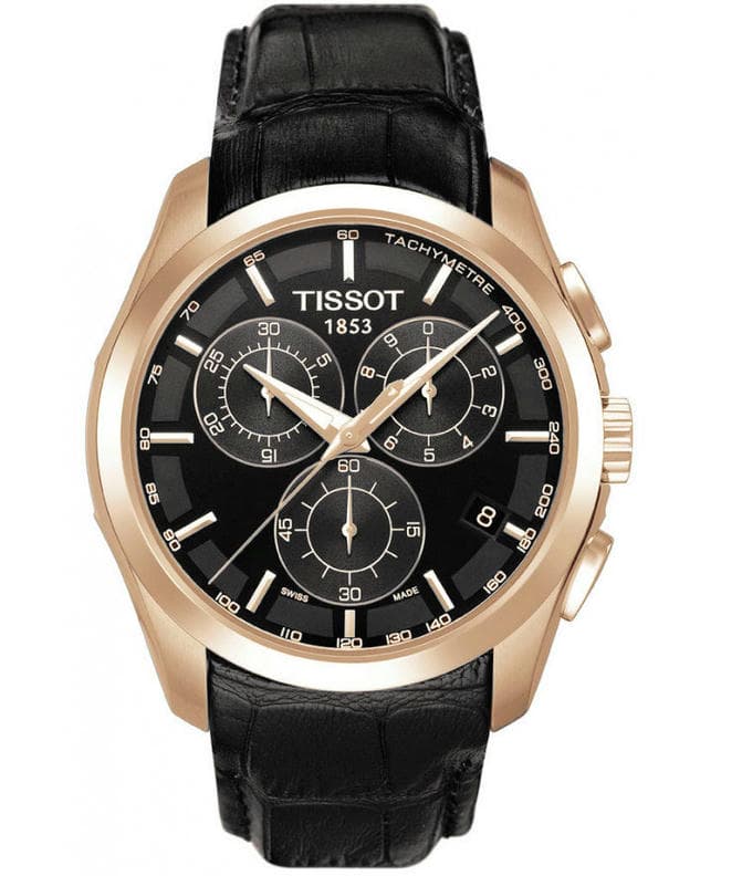 Tissot Couturier Chronograph Black Dial Watches Pakistan 1767649717 Df89b928