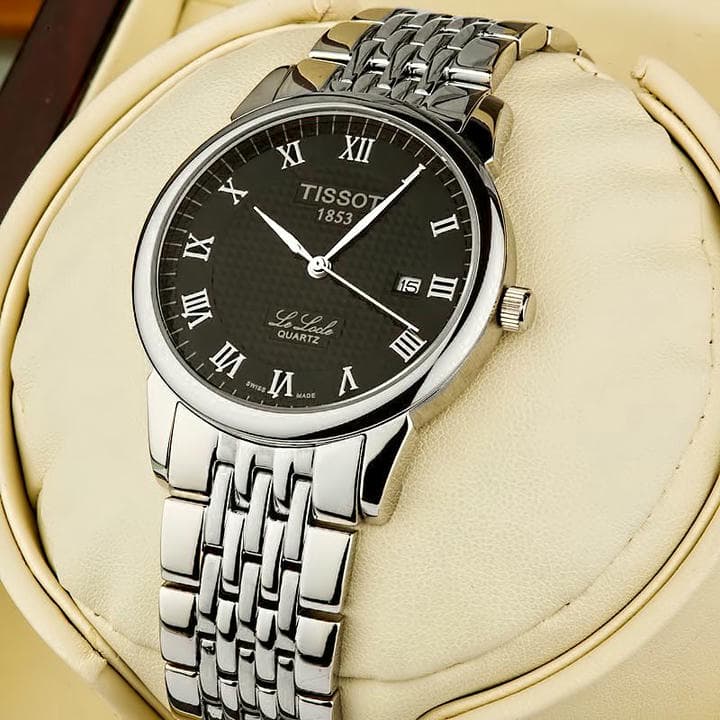 Tissot Le Locle Black Dial Watch In Pakistan