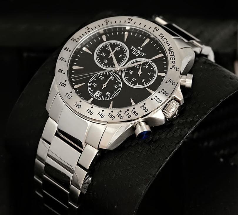 Tissot T Sport V8 Black Dial Chronograph